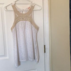 Cute lace tank top